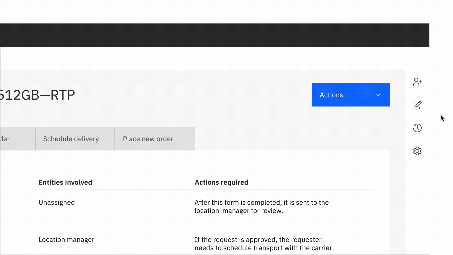 Example of a disclosure opening and closing.